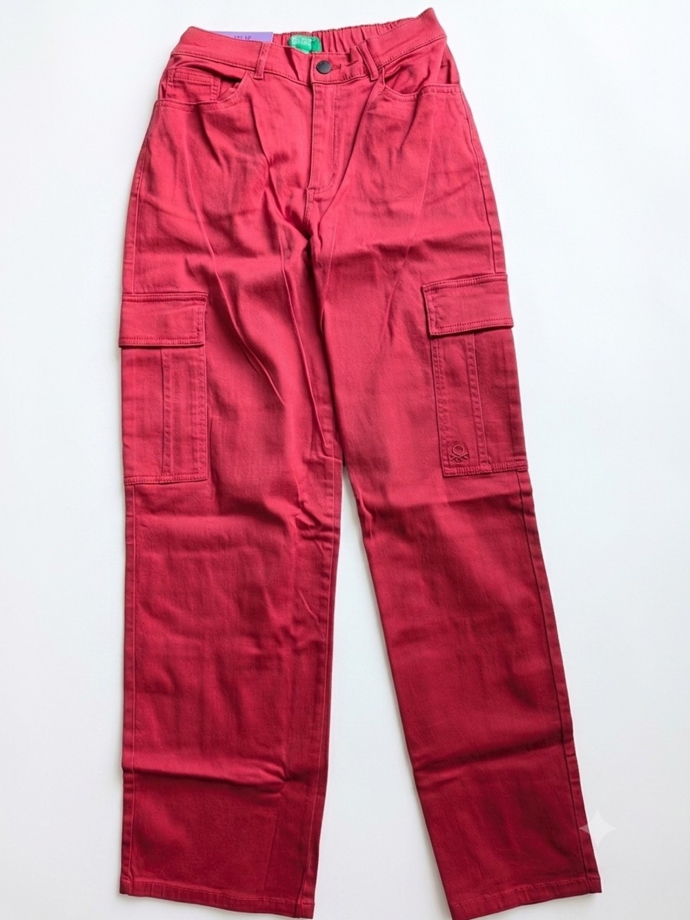 United Colors of Benetton Women's Cargo Pants – XS & S – (3 Colors Available)